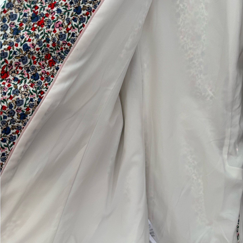 LOFT cotton modernFloral Blazer - Picture 9 of 13
